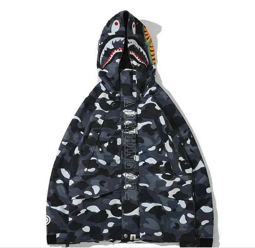 2020 Newest Men'S Camouflage Hoodies Windbreaker Hoodies Fashion Cardigan Leisure Coat Popular 