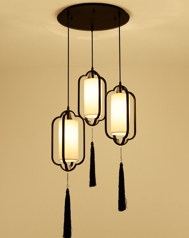 China Cloth Lantern Pendant Light White Fabric Retro Suspension Lamp China Cloth Lantern Pendant Light White Fabric Retro Suspension Lamp For Antique Study Bedroom Home Lighting Al143 Plug In Indoor
