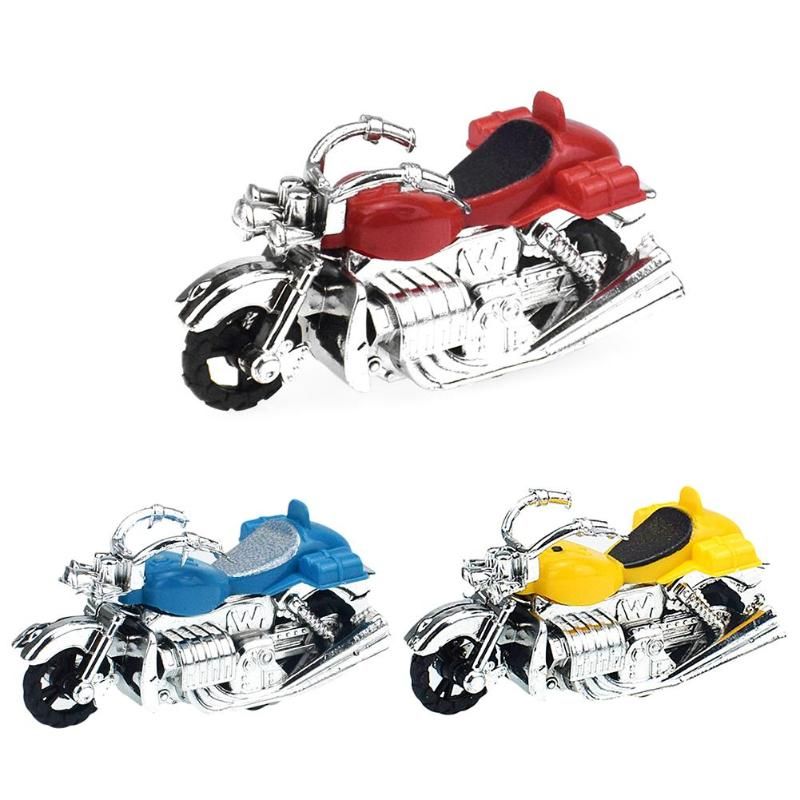 Back 1 Unid Juguete Regalos Envío Modelo Moto Vehículos Pull Niño Niños Motocicleta De Cumpleaños Plástico CexBoWrd