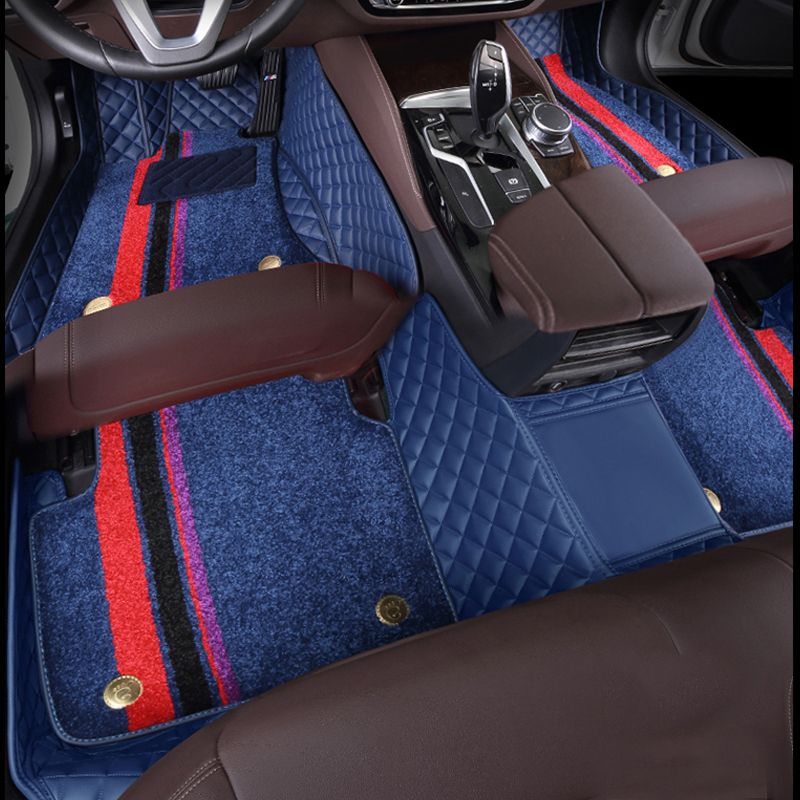 2021 Blue Car Floor Mats For Lexus ES IS IS C LS RX NX GS CT GX LX RC