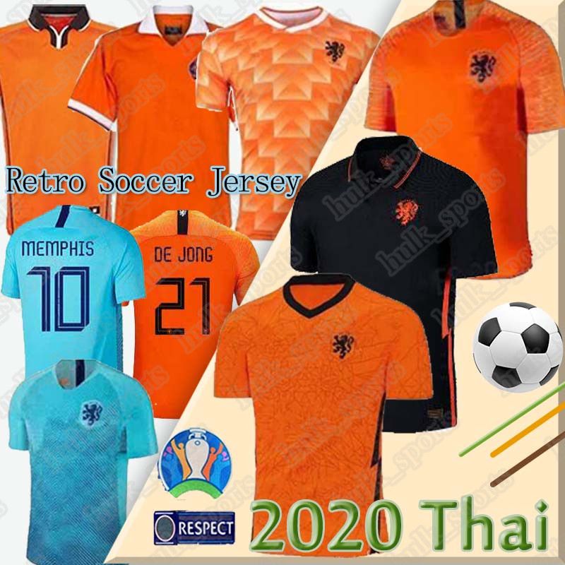 2020 20 21 Netherlands Soccer Jerseys DE JONG WIJNALDUM ...