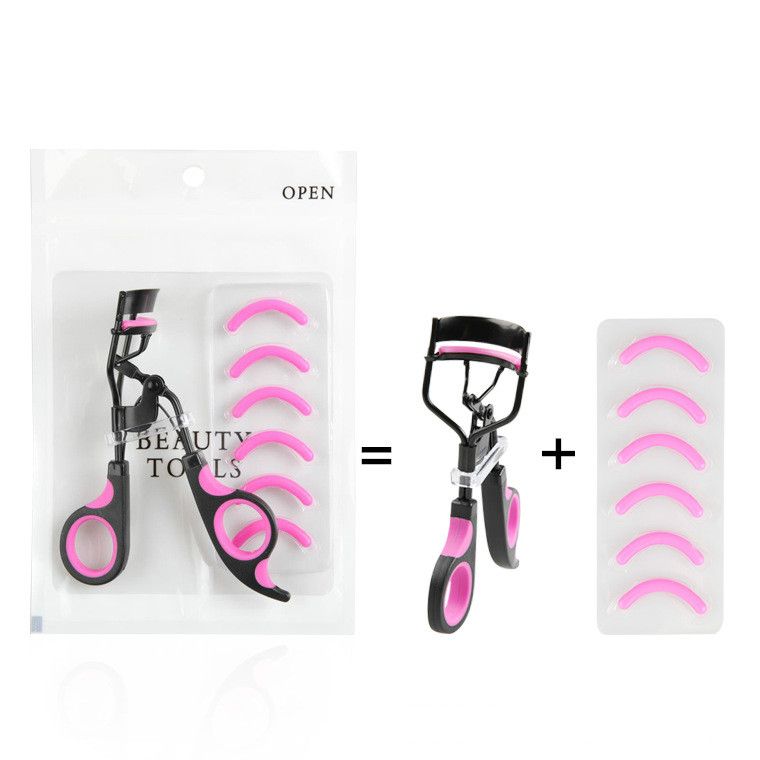Eyelash Curler With Plastic Strip PVC Bag Curling Durable Curling