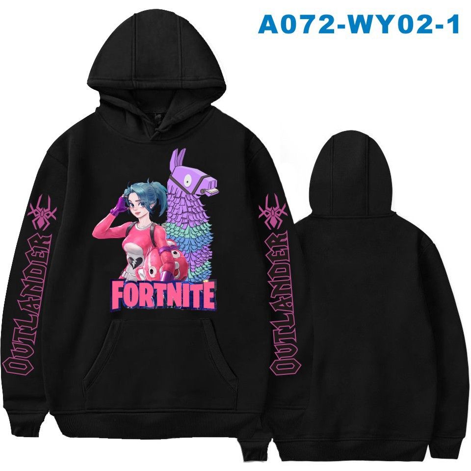 2019 Brand Fashion Autumn Summer Fortnite Outlander Hooded Unisex - 2019 brand fashion autumn summer fortnite outlander hooded unisex sport plus velvet men coat shirt women hoodies sweatshirts jacket from mary999