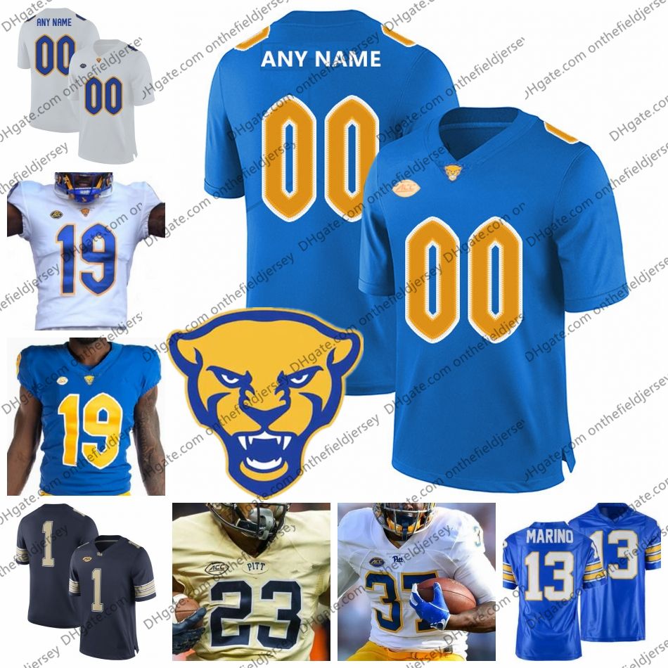 custom pitt panthers jersey