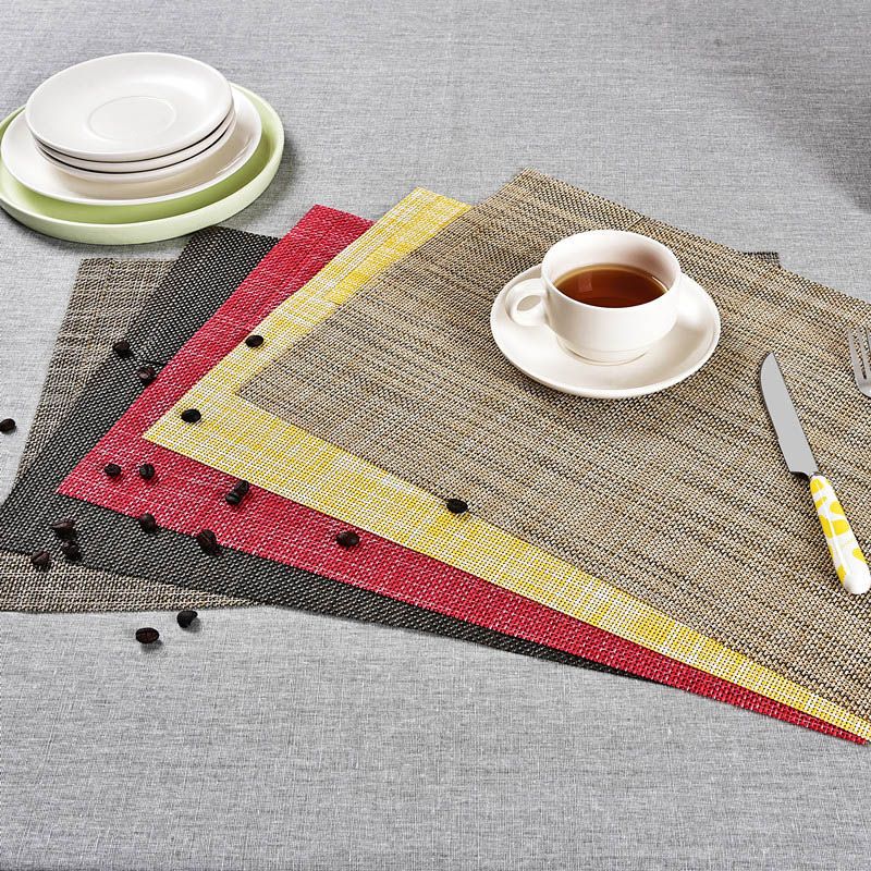 Elegant Boutique PVC Placemat Insulation Nonslip Table Mat Pot Bowl