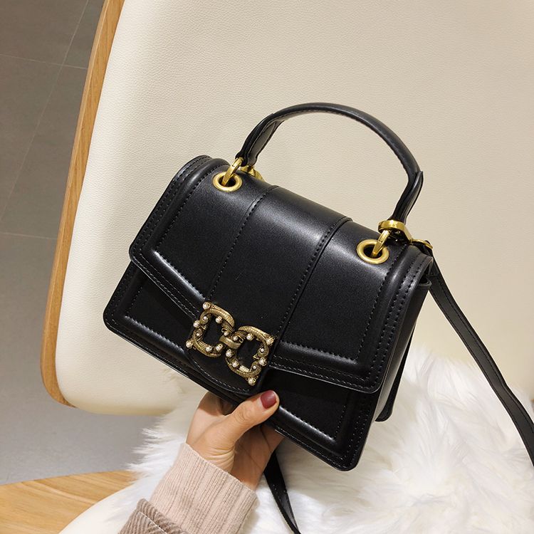 Leather Handbag Women Designer Handbags Classic Handbag Luxury Shoulder Bags Black Crossbody ...