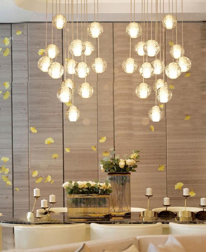 Long Stairwell Chandelier Living Room Hall Stairwell Chandelier