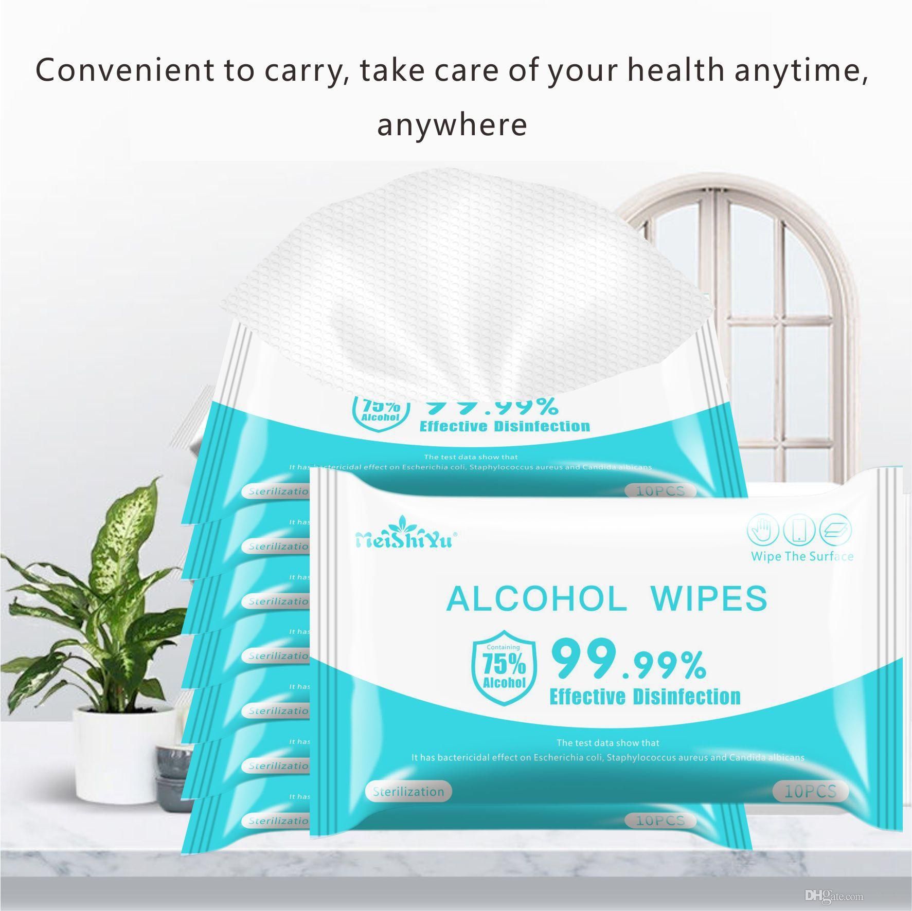 2021 /Pack Disinfectant Wipes Alcohol Pads For Mobile Phones Glasses