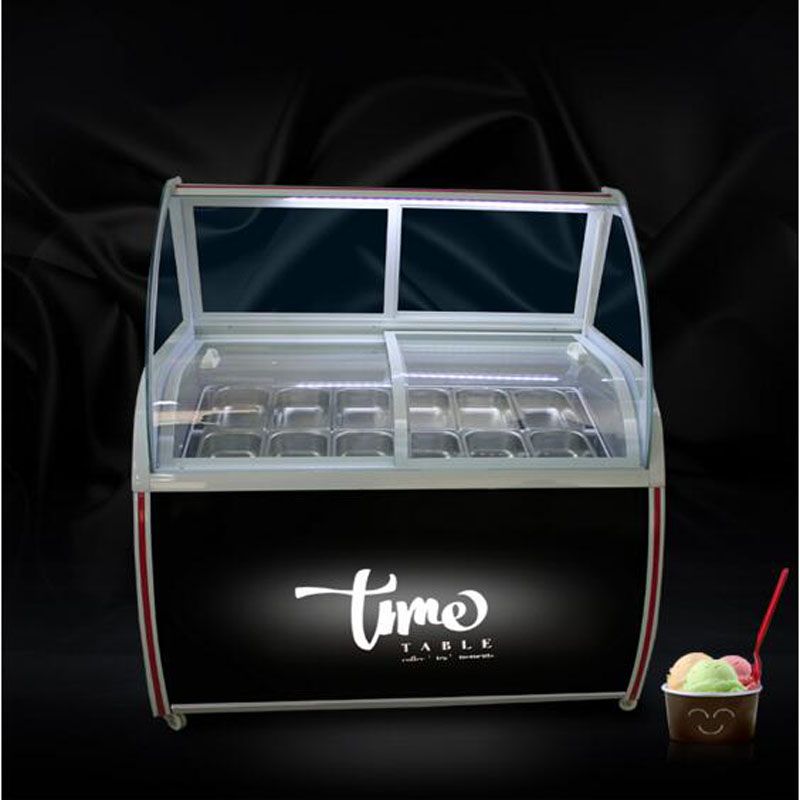 2019 Ce Approved Display Cabinet Glass Food Freezer Manual