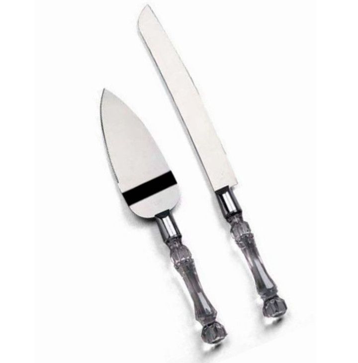 Wedding Cake Shovel Cake Knife Fork Set Baroque Party Cake