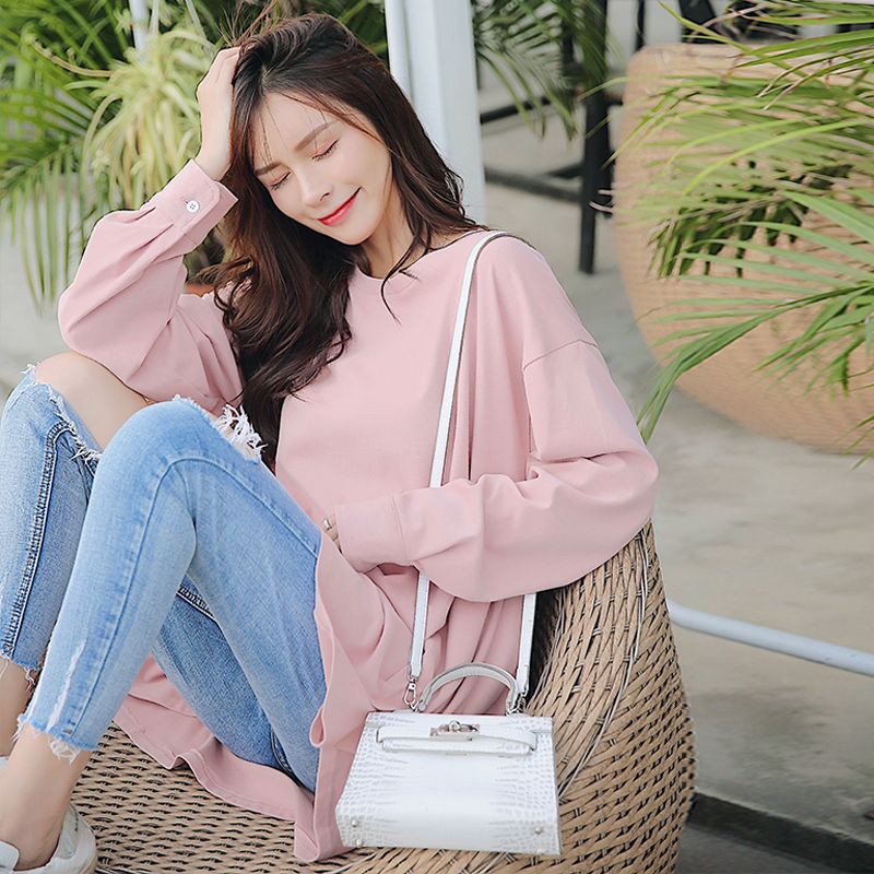  2019 6015 2019 Spring Korean Fashion Maternity T Shirts 