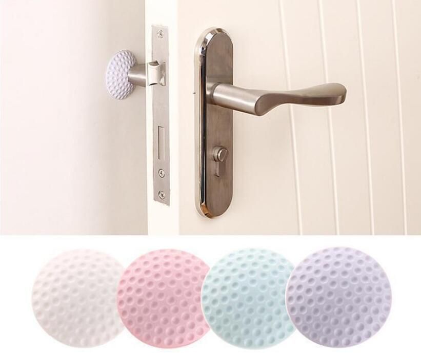 2019 Door Stickers Wall Thickening Mute Golf Modelling Rubber Fender 2019 Door Stickers Wall Thickening Mute Golf Modelling Rubber Fender Handle Lock Protective Pad Protection Stick Protector Ffa1983 From