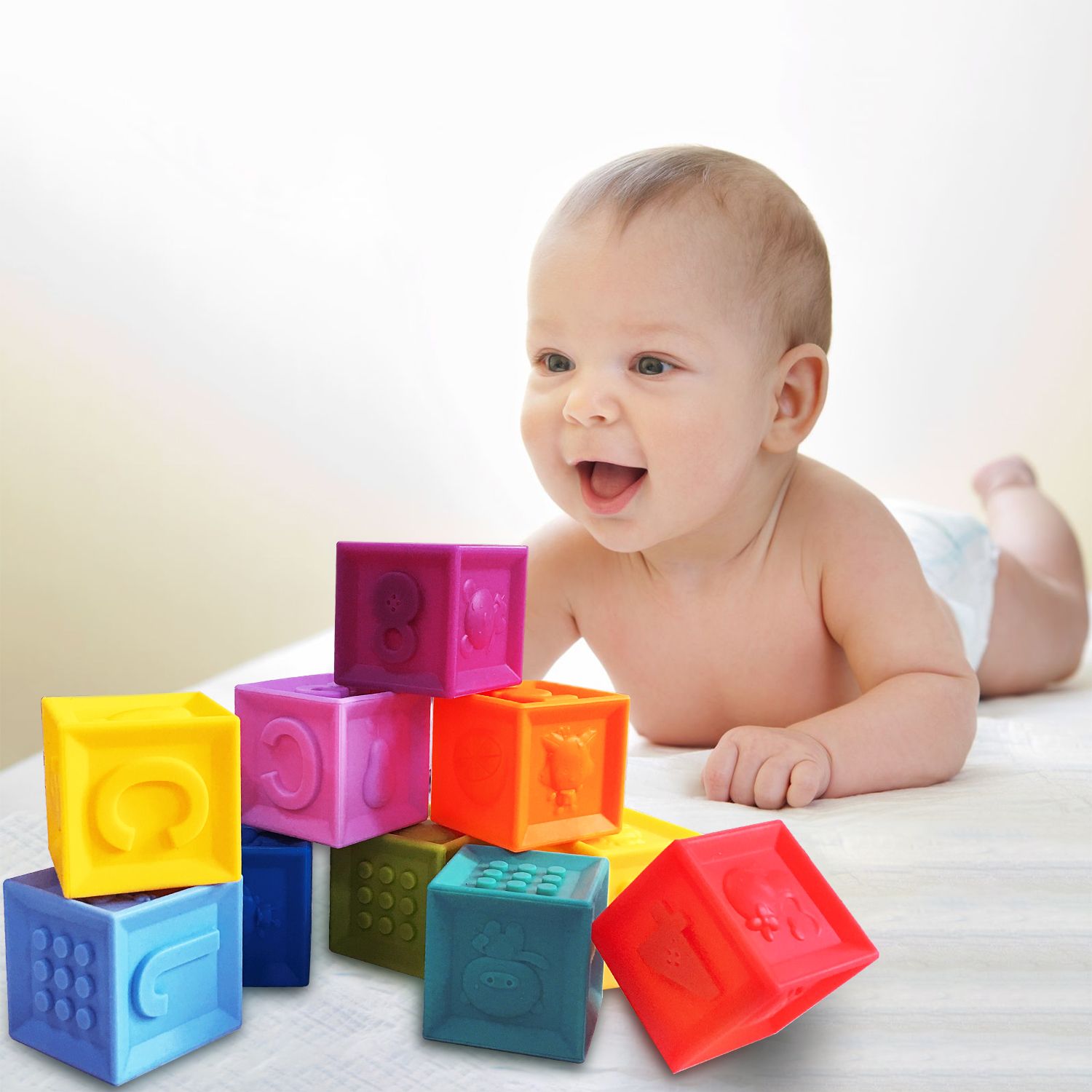 baby blocks soft stacking