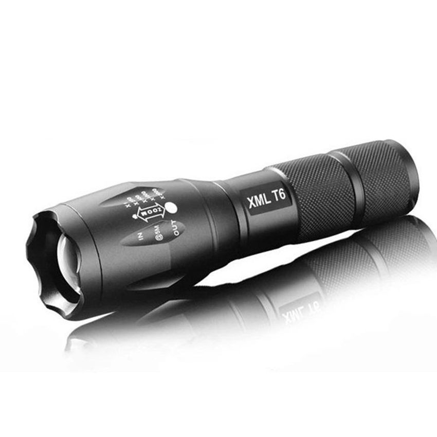 Mini Flashlight T6 Led Electric Torch Zoomable Outdoor Focusing Strong Light Telescopic Camping Portable Waterproof Lamp Ljjzza172