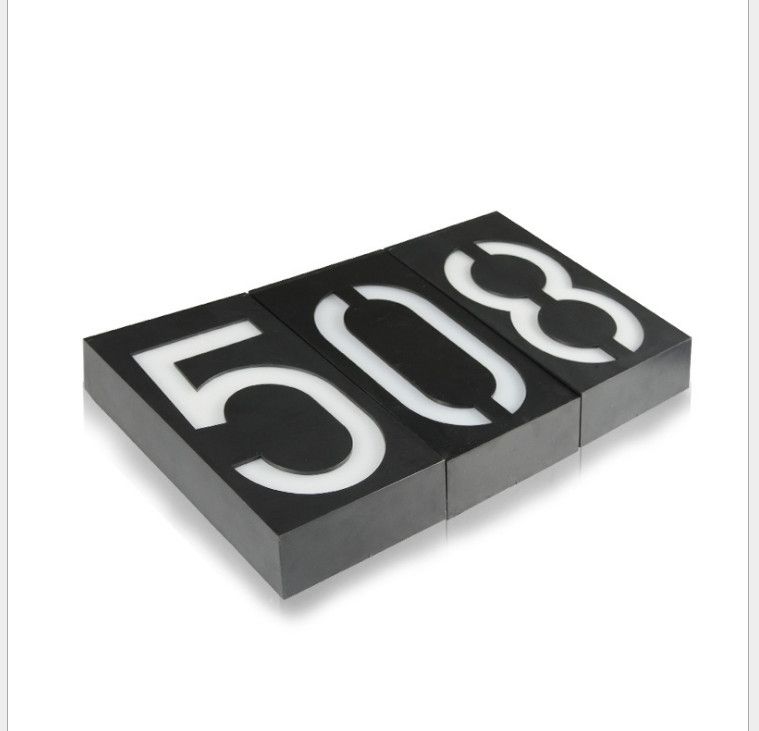 2020 Digital Solar House Number Light From Hgzabou, 6.54 2020 Digital Solar House Number Light From Hgzabou, 6.54