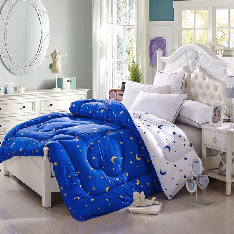 Cartoon Cute Kids Thick Winter Comforter Feather Velvet Core Quilt