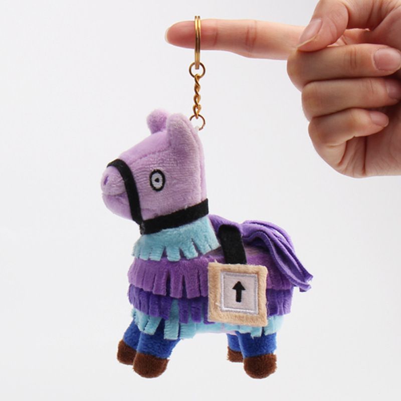 acheter brand new fortnite en peluche poupees cle boucle stash lama figure doux cheval en peluche animal de bande dessinee jouets action figure jouets - fortnite installation en boucle