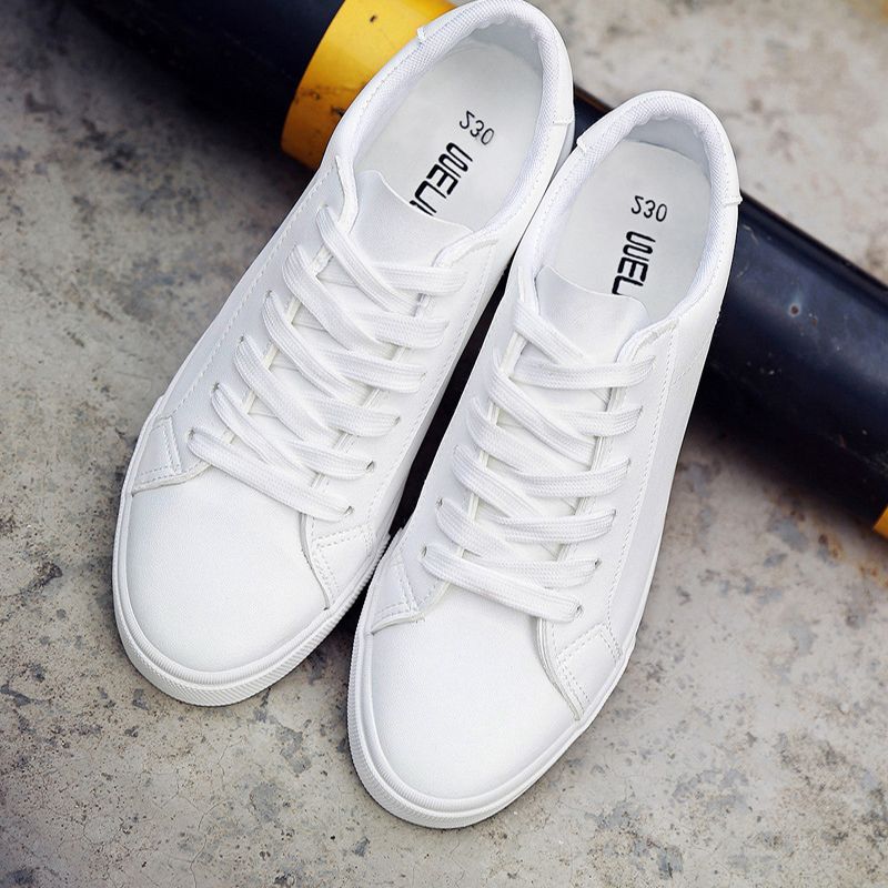 Niza PU Y Del Primavera Para Coreana Compre Casual Versión De De 39 Ayudar Negros Zapatos A Wild Verano Bajos Nuevo Zapatos Mujeres Blancos 43 Otoño Planos dWFUFq67Z4