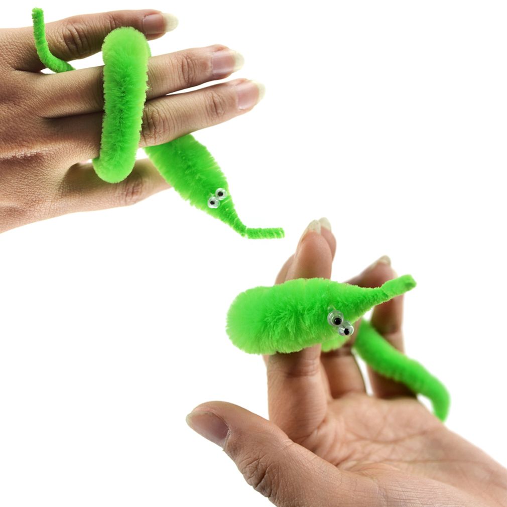 worm cat toy
