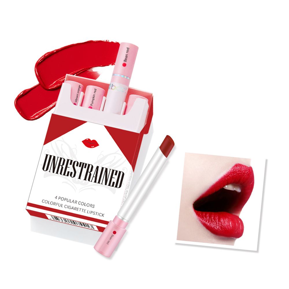 Creative Cigarette Lipstick Set Matte Long Lasting Waterproof Matt Lip