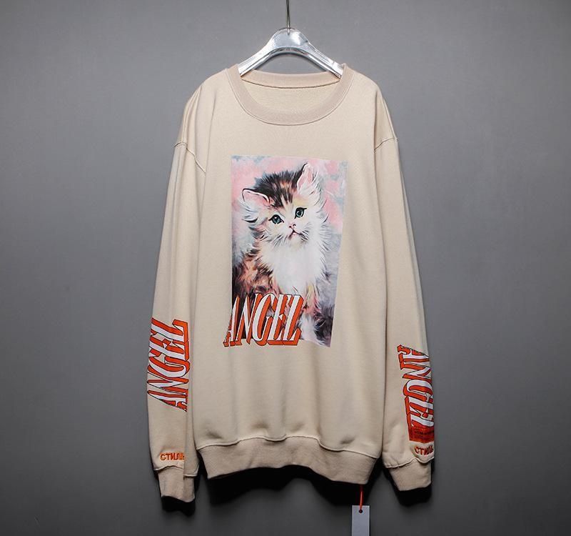 Heron preston angel sweatshirt Clearance