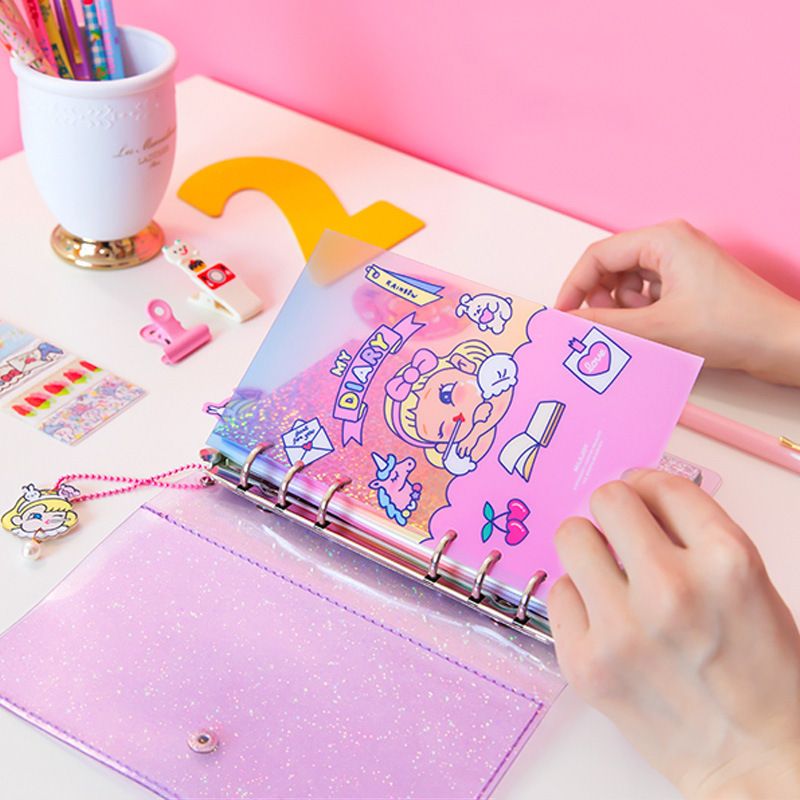 Kawaii Laptop computer For Gals Diary Planner Organizer Do-it-yourself Agendas A6 Notice E-book Spiral Binder Particular person Bullet Magazine Dot Sketchbook photo regarding Diy Planner Organizer named Kawaii Laptop computer For Females Diary Planner Organizer Do-it-yourself Agendas A6 Notice Guide Spiral Binder Person Bullet Magazine Dot Sketchbook