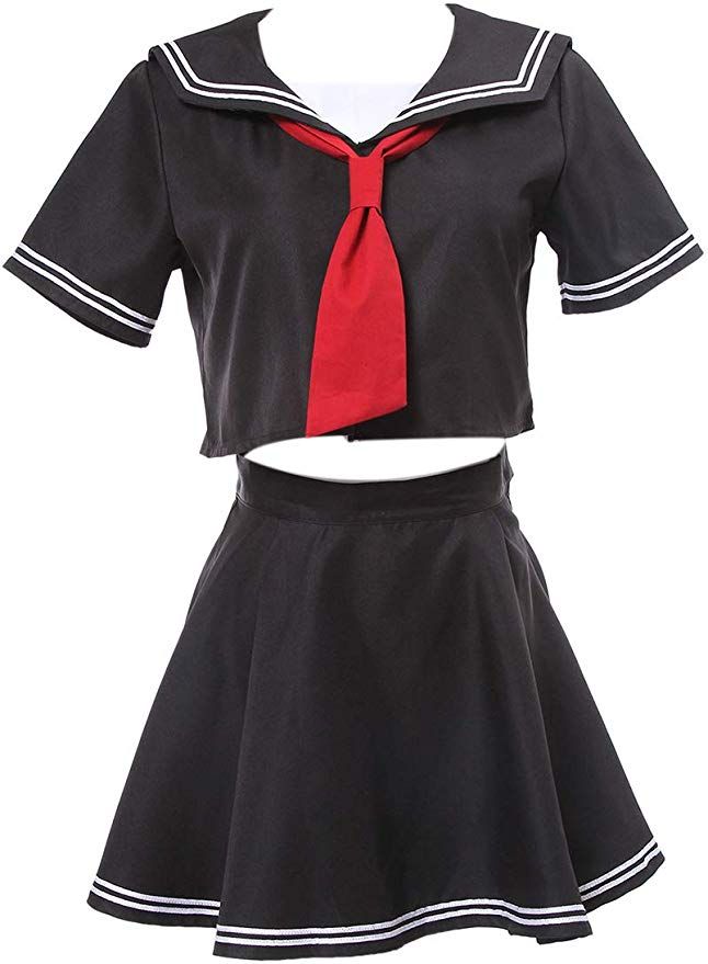 Girls School Uniform Sailor Suit Anime Sailor Uniform Cosplay Costume