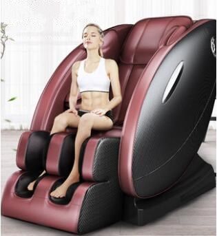 Electric Full Body Massage Chair 4d Zero Gravity Airbag Stretched