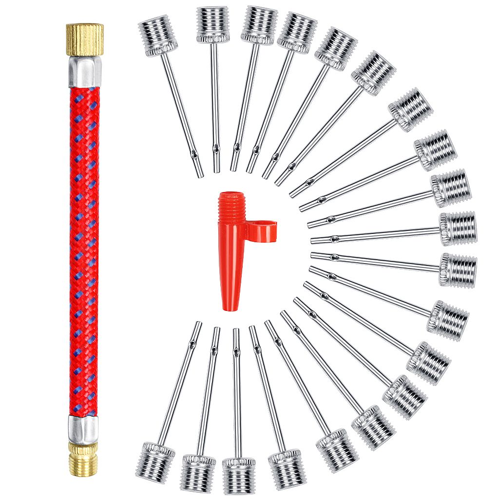 2021 Ball Pump Needles Set With Nozzle Adapter And Air Hose For
