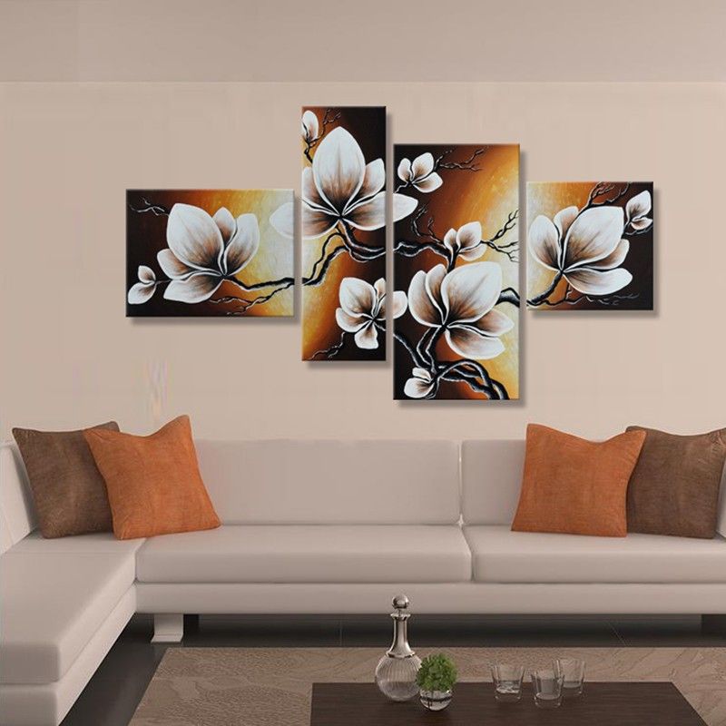 Großhandel Handgemalte Moderne Simpel Abstrakte Blume Ölgemälde Auf ... Großhandel Handgemalte Moderne Simpel Abstrakte Blume Ölgemälde Auf ...