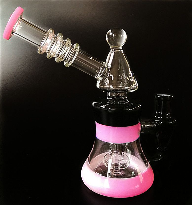 2020 Beautiful Glass Bongs Water Smoking Pipe With 14mm Bowl For Glass