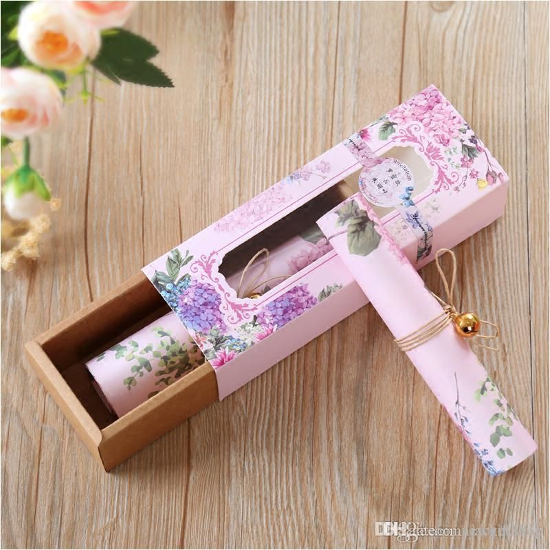 Luxury Flora Wedding Invitations Cards 2018 Pvc Window Scoll