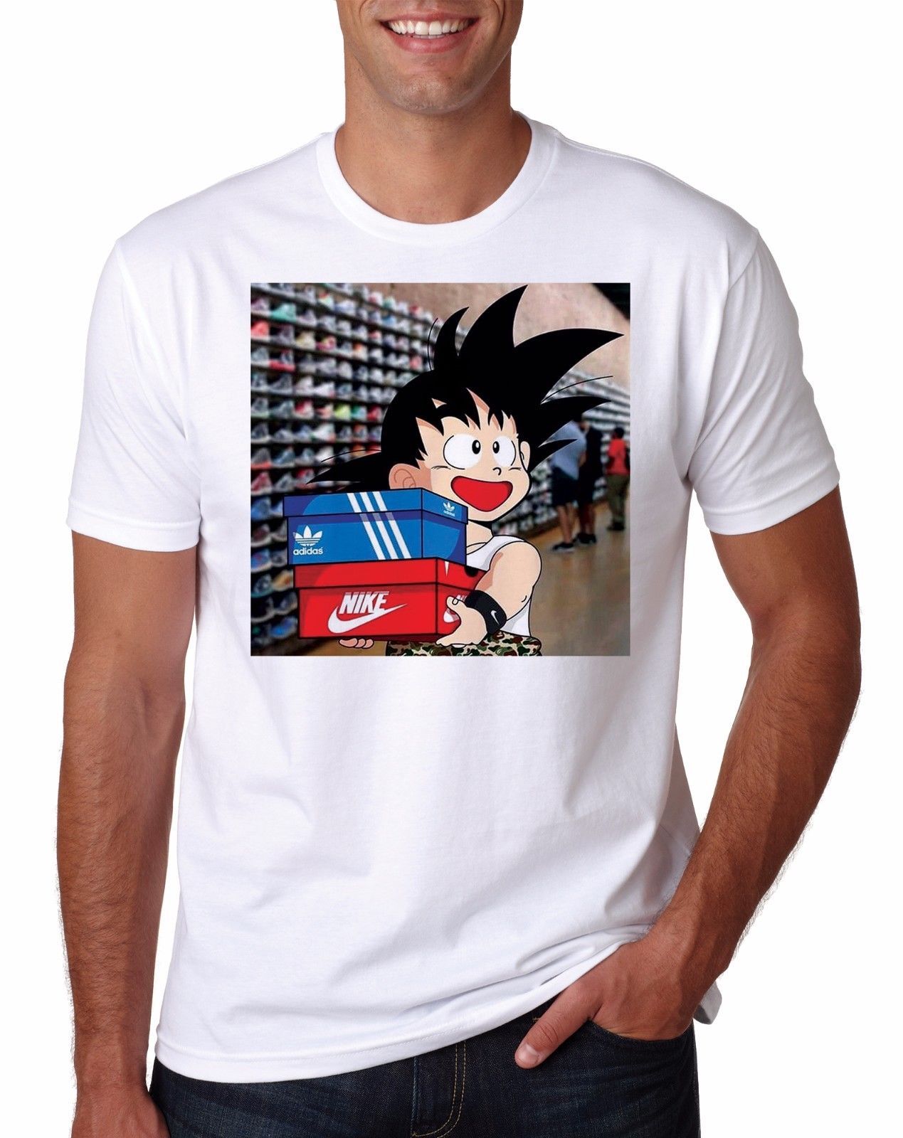 dragon ball nike shirt