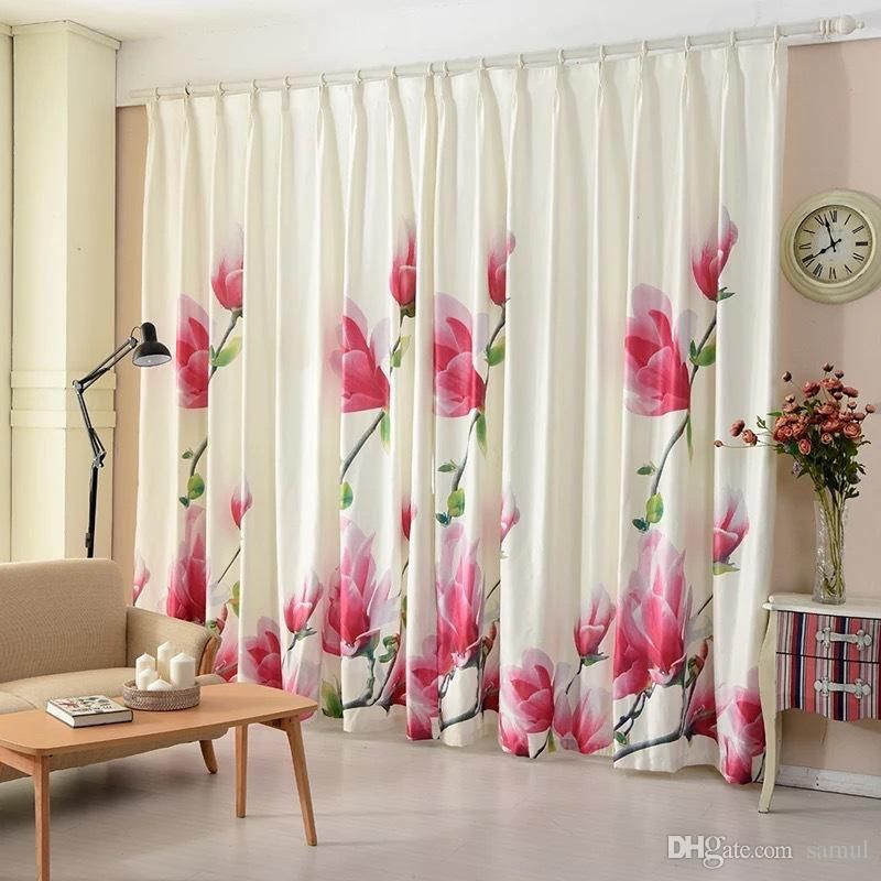 3d Digital Printing Fixed Width Curtain Fabric Wholesale And