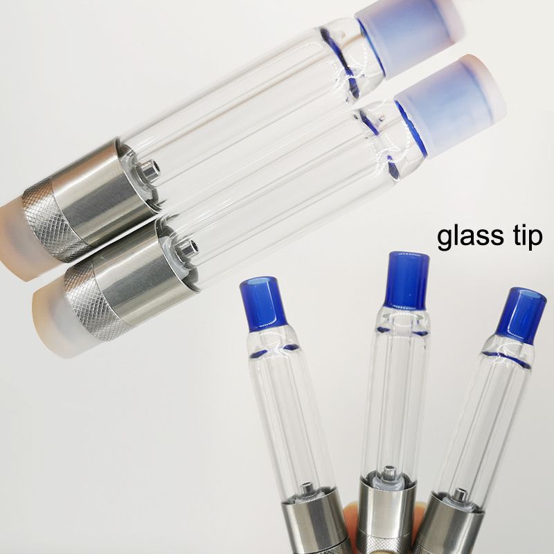 Download Glass Tip Vape Cartridges 1ml Empty Disposable Vape Pen Ceramic Coil Glass Tanks 510 Thread ...