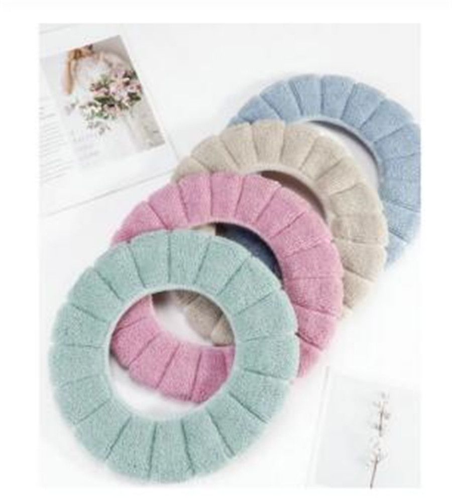 2021 Bathroom Toilet Seat Closestool Washable Soft Warmer Mat Pad