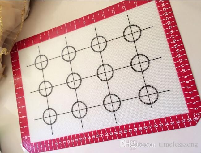 2019 42 29 5 0 7cm Fiberglass Macaron Silicone Mat Reinforced