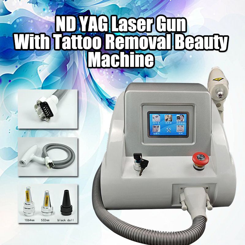 Best Selling Portable Tattoo Removal Machine Nd Yag Laser Home Use