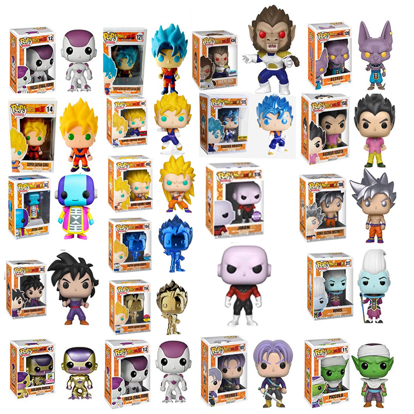funko pop dragon ball super jiren