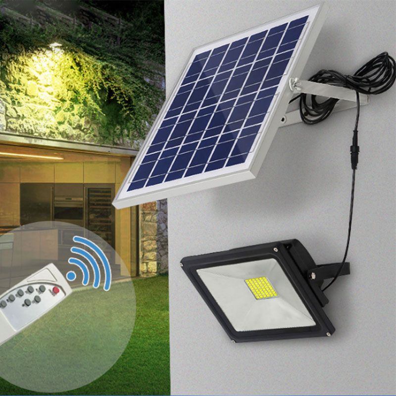 Solar Floodlight Outdoor Waterproof Household Remote Control Garden Solar Floodlight Outdoor Waterproof Household Remote Control Garden Lamp Led Corner Bright Wall Light Industrial Flood Lights