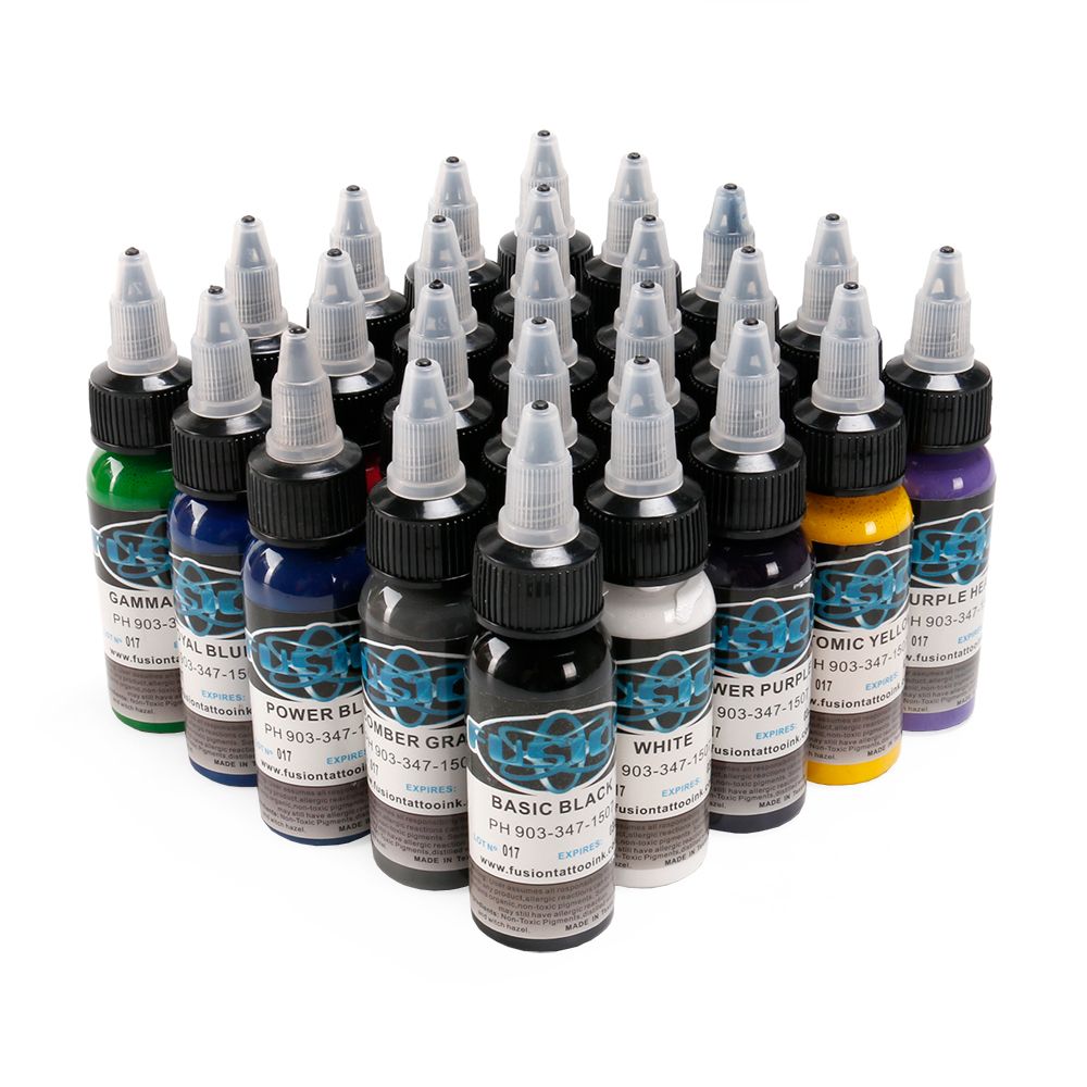 New High Quality Tattoo Pigments Fusion Tattoo Ink 1 Oz 30 TOOL From