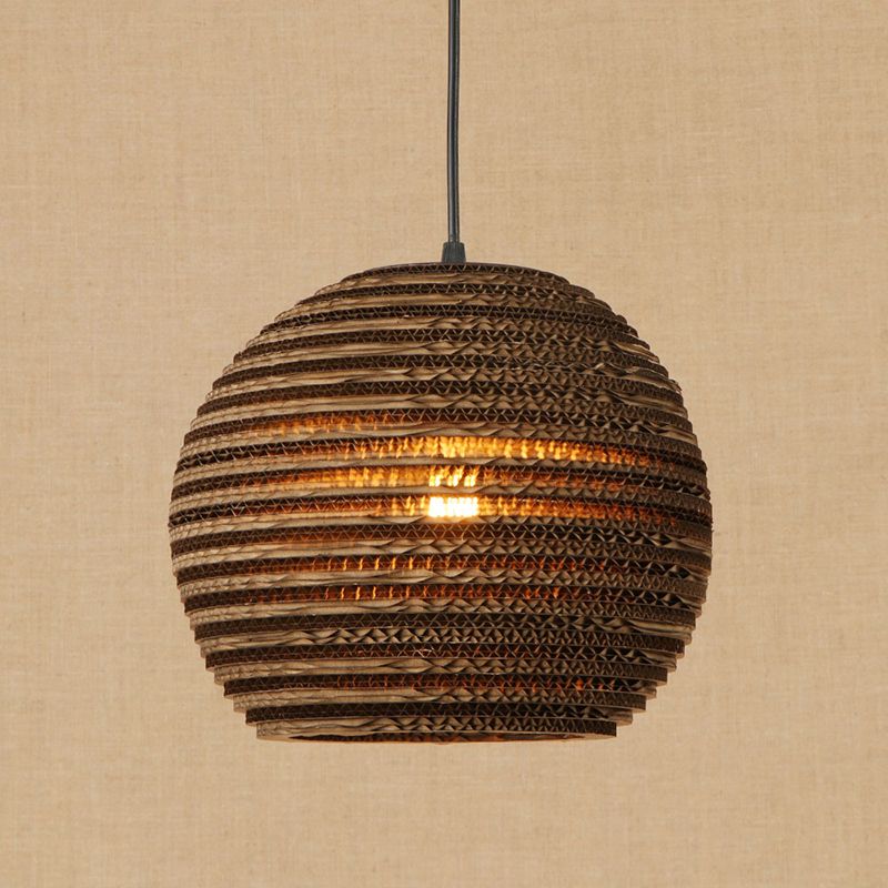 Modern Nordic Pendant Light Hanging E27 Led Origami Paper Shade Lamp Bar Restaurant Living Room Bedroom Lighting Fixture