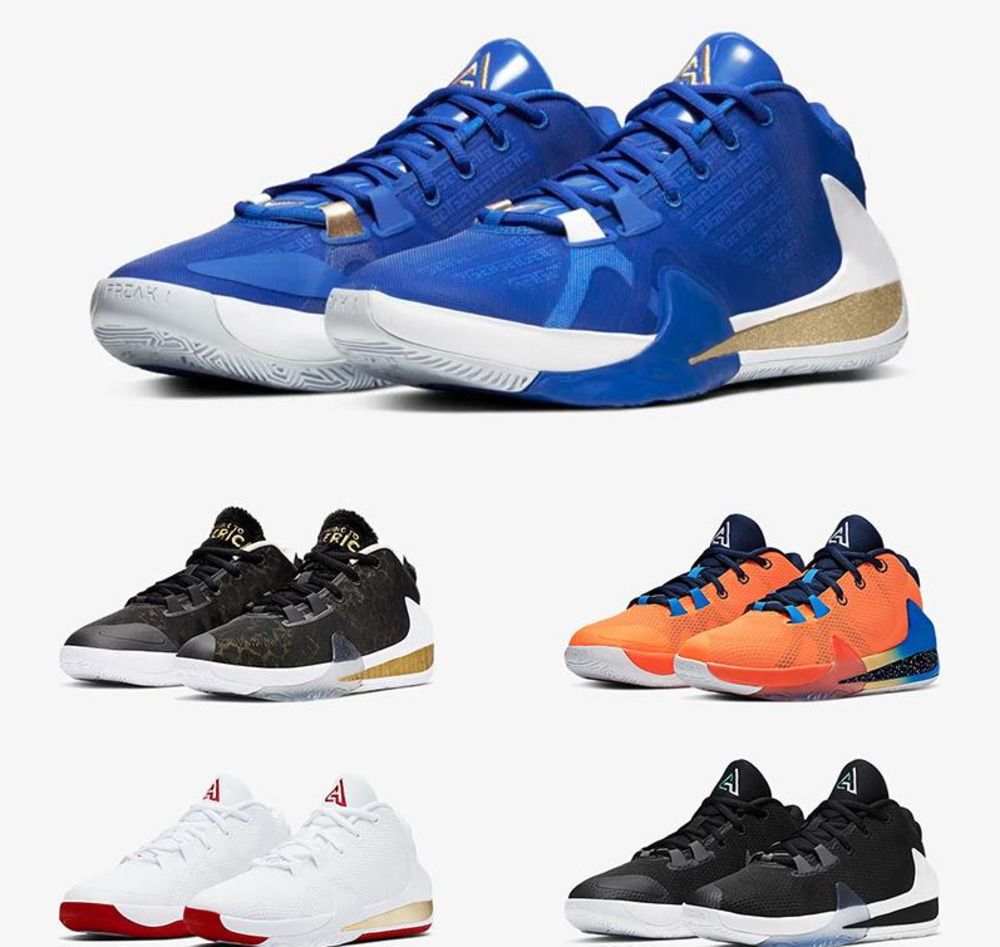 giannis antetokounmpo colorful shoes