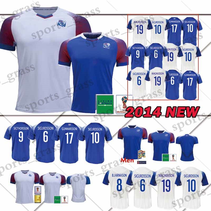 2019 18 19 Iceland Jerseys 2018 World Cup Iceland G.SIGURDSSON #10