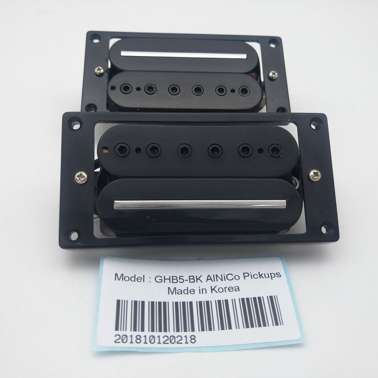 2019 Black Guitar Pickups Alnico 5 Pickups High Power Metal Single