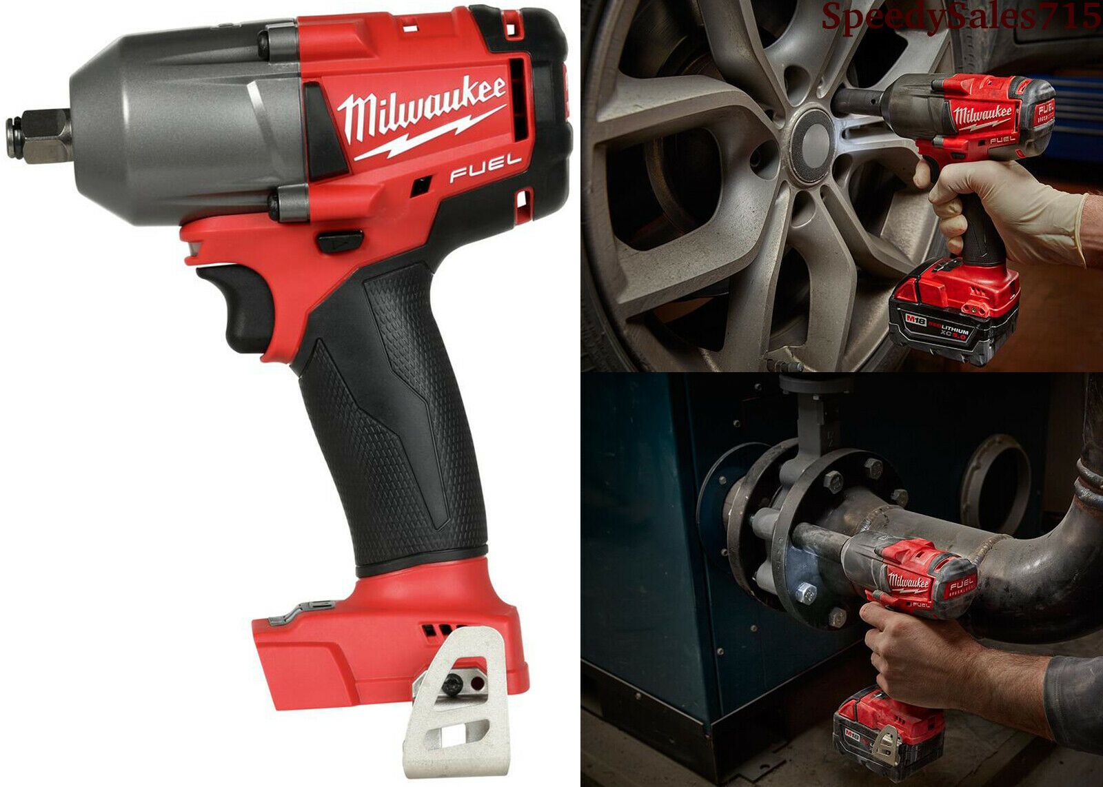 2020 Milwaukee FUEL M18 2861 20 1/2 Brushless Mid Torque Impact Wrench