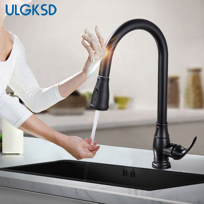touch sensor kitchen faucet contemporary kitchen ulgksd matte black sensor kitchen faucet sensitive smart touch single handle mixer tap faucets cheap touch sensor kitchen faucet contemporary kitchen ulgksd matte black sensor kitchen faucet sensitive smart touch single handle mixer tap faucets cheap