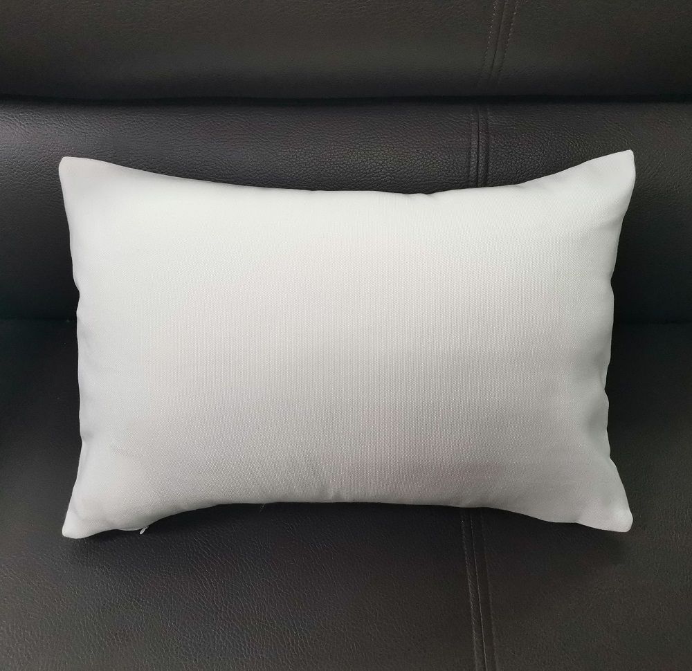 12x18 White Polyester Pillow Cover 100 Polyester Lumbar Pillow Case