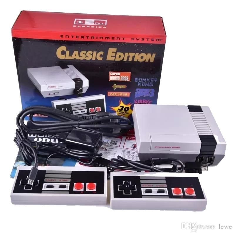 2021 Classic Game Player TV Game Console US EU Can Store 30 Games With