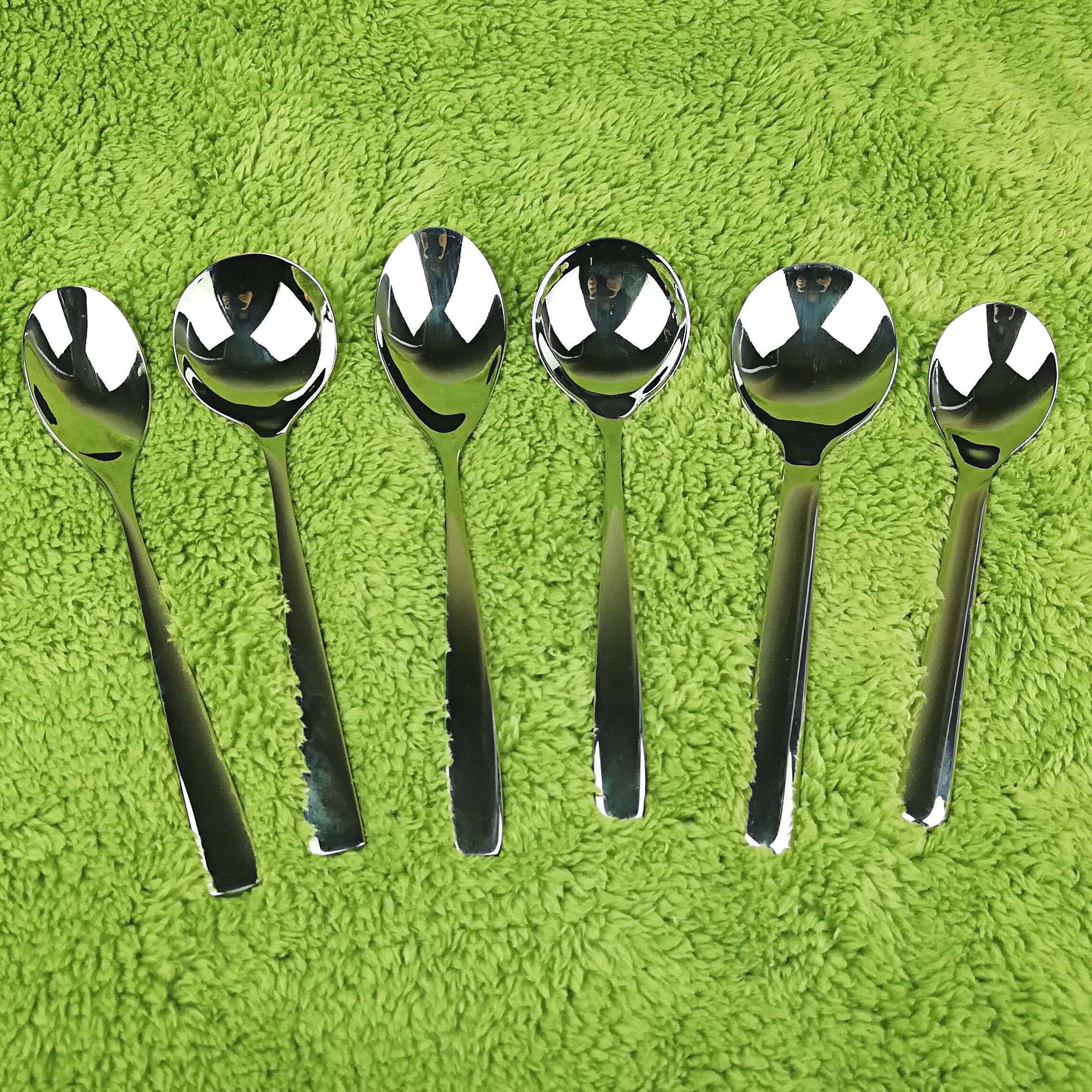 Discount Soup Spoon Thickening 304 Stainless Steel Spoon Hotel Restaurant Private Household